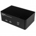 Switch KVM Startech SV231DPDDUA2 - 1 Computador, USB, Firewire, Áudio