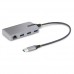 StarTech.com 3-Port USB Hub with Ethernet, 3x USB-A Ports, Gigabit Ethernet RJ45, USB 3.0 5Gbps, Bus-Powered, USB Hub w/ GbE and 1ft/30cm Long Cable, Portable Laptop USB Hub - 5G3AGBB-USB-A-HUB
