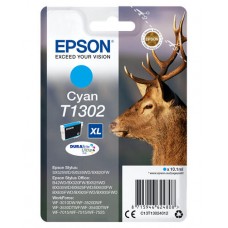 Tinteiro EPSON T1302 Ciano XL - Stylus B42,BX320/5x5/625/630/9x5,SX5x5/620 & WF-3010/3520/3540/7x15 Tinteiro EPSON T1302 Ciano XL - Stylus B42,BX320/5x5/625/630/9x5,SX5x5/620 & WF-3010/3520/3540/7x15