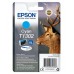 Tinteiro EPSON T1302 Ciano XL - Stylus B42,BX320/5x5/625/630/9x5,SX5x5/620 & WF-3010/3520/3540/7x15 Tinteiro EPSON T1302 Ciano XL - Stylus B42,BX320/5x5/625/630/9x5,SX5x5/620 & WF-3010/3520/3540/7x15