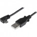 Cabo Micro USB Startech, 50cm, Ângulo Direito, Carga e Sincronização