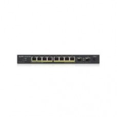 Switch Zyxel GS1100-10HP PoE 8 Portas PoE+ 2 Uplink Fibra GS1100-10HP-EU0101F