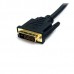 StarTech.com DisplayPort to DVI Cable - 6ft / 2m - 1920 x 1200 - M/M ? DP to DVI Adapter Cable ? Passive DisplayPort Monitor Cable (DP2DVI2MM6) - Cabo adaptador - DVI-D (M) para DisplayPort (M) - 1.8 m - preto