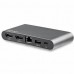 USB C Multiport Adapter Dual DP-PD