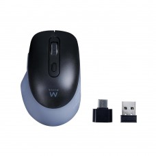 EWENT RATÓN WIRELESS 2,4HZ BLUETOOTH 1 BLUETOOTH 2 6D USB-A Y ADAPTADOR USB-C EWENT RATÓN WIRELESS 2,4HZ BLUETOOTH 1 BLUETOOTH 2 6D USB-A Y ADAPTADOR USB-C