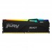 Kingston ValueRAM 64GB 6000MT/s DDR5 CL40 DIMM (Kit of 4) FURY Beast RGB XMP