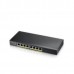 Switch de Rede Zyxel, GS1915-8EP-EU0102F, 8 Portas Gigabit Ethernet PoE Switch de Rede Zyxel, GS1915-8EP-EU0102F, 8 Portas Gigabit Ethernet PoE