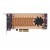 QNAP QM2-2P-244A - controlador de memória - PCIe - PCIe 2.0 x4 - QM2-2P-244A sem_imagem