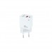 Tooq Cargador de Pared Gan Usb-C/Pd + Usb-A/Qc 30w - Blanco