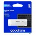 Pen USB Goodram UME2-0080W0R11 - 8GB, USB 2.0, Branco Pen USB Goodram UME2-0080W0R11 - 8GB, USB 2.0, Branco