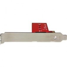 StarTech.com M2 PCIe SSD Adapter - x4 PCIe 3.0 NVMe / AHCI / NGFF / M-Key - Low Profile and Full Profile - SSD PCIe M.2 Adapter (PEX4M2E1) - Adaptador de interface - M.2 - Expansion Slot to M.2 - M.2 Card - PCIe x4 - vermelho - para P/N: BNDTB10GI, B