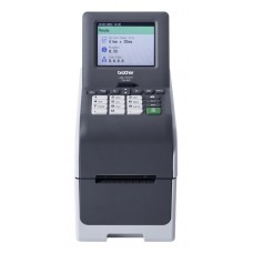 Brother - TD2350DSA203 - Impressora de etiquetas e talões térmica direta de secretária para uso profissional. Tecnologia térmica direta  - Largura de impressão até 63 mm - Velocidade 152,4 mm/seg. - 203ppp - Conexão USB,  série e placa de rede, WiFi 