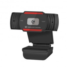 Webcam Conceptronic AMDIS04R Full HD 1080p com Microfone