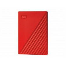 Western Digital My Passport disco duro externo 2000 GB Rojo