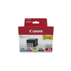 Canon PGI-2500XL BK/C/M/Y Multipack - Pack de 4 - XL - preto, amarelo, azul cyan, magenta - original - tanque de tinta - para MAXIFY iB4050, iB4150, MB5150, MB5155, MB5350, MB5450 Canon PGI-2500XL BK/C/M/Y Multipack - Pack de 4 - XL - preto, amarelo, azul cyan, magenta - original - tanque de tinta - para MAXIFY iB4050, iB4150, MB5150, MB5155, MB5350, MB5450