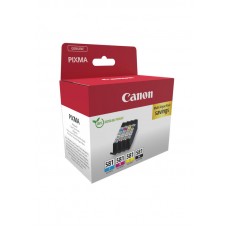 Canon CLI-581 C/M/Y/BK MULTI - Ink Value Pack (Cyan, Magenta, Yellow & Black ink tanks)