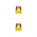 Cabo Nanocable RJ45 Cat.6A SFTP Vermelho 0,5m (10.20.1900-R)