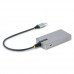 StarTech.com 3-Port USB Hub with Ethernet, 3x USB-A Ports, Gigabit Ethernet RJ45, USB 3.0 5Gbps, Bus-Powered, USB Hub w/ GbE and 1ft/30cm Long Cable, Portable Laptop USB Hub - 5G3AGBB-USB-A-HUB