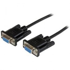 Cabo Serial StarTech.com SCNM9FF2MBK, DB9 Fêmea-Fêmea, 2m