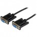 Cabo Serial StarTech.com SCNM9FF2MBK, DB9 Fêmea-Fêmea, 2m