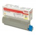 Oki Toner C612 Amarelo (6.000 páginas)