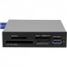 StarTech.com Leitor multi-cartões interno USB 3.0 com suporte UHS-II - Leitor de cartão - 3,5