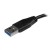 StarTech.com Cabo Micro USB 3.0 Slim - M/M - Micro USB de ângulo para a direita - 0,5 m - Cabo USB - Micro USB Tipo B (M) para USB Tipo A (M) - USB 3.0 - 50 cm - moldado - preto - para P/N: S2510BU33PW, S251BMU3FP, S251BRU33, SLSODDU33B, SM2NGFFMBU33 sem_imagem