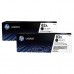HP - HP 83A 2-pack Black Original LaserJet Toner Cartridge (CF283AD)