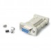 Cabo Adaptador StarTech NM9FF: Modem Nulo, Série RS232 DB9 Fêmea-Fêmea Cabo Adaptador StarTech NM9FF: Modem Nulo, Série RS232 DB9 Fêmea-Fêmea