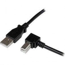 Cabo Adaptador USB StarTech USBAB1MR, 1m, USB-A para USB-B (Angulado)