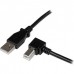 Cabo Adaptador USB StarTech USBAB1MR, 1m, USB-A para USB-B (Angulado)