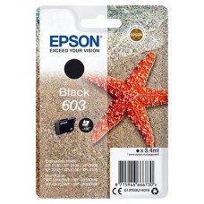 EPSON 4LB Singlepack Black 603 Ink w/s