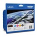 Tinteiro BROTHER LC985VVALBP Pack 4 Cores - DCP-J125/315W/515W, MFC-J220/265W/415W