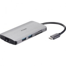 D-Link DUB-M810 - estação de engate - USB-C / Thunderbolt 3 - HDMI - GigE - DUB-M810