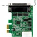 StarTech.com 4-port PCI Express RS232 Serial Adapter Card, PCIe RS232 Serial Host Controller Card, PCIe to Serial DB9, 16950 UART, Low Profile Desktop Expansion Card, Windows, macOS, Linux - PEX4S953LP