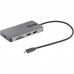Dock Startech Usb-C Multiport 2x Hdmi 4k 100w Pd Tb3, Gige, 30cm