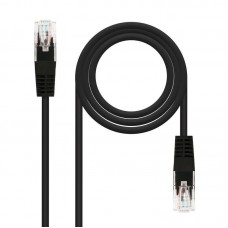 Cabo Rede Nanocable Cat.6 RJ45 - 2m, Preto
