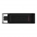 Kingston Technology DataTraveler 70 unidade de memória USB 256 GB USB Type-C 3.2 Gen 1 (3.1 Gen 1) Preto