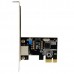 StarTech.com Placa de rede Gigabit Ethernet de 1 porta - PCI Express, Intel I210 NIC - Adaptador de rede - PCIe baixo perfil - 1GbE - 1000Base-T - preto