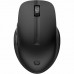 HP 435 - Rato - multi-dispositivo - ergonómico - 5 botões - sem fios - 2.4 GHz, Bluetooth 5.2 - adaptador USB Bluetooth