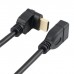 Ewent Adaptador Flexivel 90 Graus Hdmi 2.0 4k 60hz M/F 0.15mt