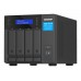QNAP TVS-H474 NAS Tower Intel® Pentium® G7400 8 GB DDR4 0 TB QuTS hero Preto