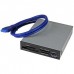StarTech.com Leitor multi-cartões interno USB 3.0 com suporte UHS-II - Leitor de cartão - 3,5