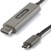 StarTech.com 3ft (1m) USB C to HDMI Cable 4K 60Hz with HDR10, Ultra HD USB Type-C to 4K HDMI 2.0b Video Adapter Cable, USB-C to HDMI HDR Monitor/Display Converter, DP 1.4 Alt Mode HBR3 - Thunderbolt 3 Compatible (CDP2HDMM1MH) - Cabo adaptador - 24 pi StarTech.com 3ft (1m) USB C to HDMI Cable 4K 60Hz with HDR10, Ultra HD USB Type-C to 4K HDMI 2.0b Video Adapter Cable, USB-C to HDMI HDR Monitor/Display Converter, DP 1.4 Alt Mode HBR3 - Thunderbolt 3 Compatible (CDP2HDMM1MH) - Cabo adaptador - 24 pi