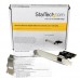 StarTech.com Placa de rede Gigabit Ethernet de 1 porta - PCI Express, Intel I210 NIC - Adaptador de rede - PCIe baixo perfil - 1GbE - 1000Base-T - preto