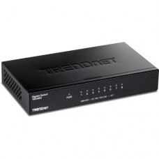 Switch de Rede Trendnet TEG-S83: Switch Gigabit de 8 Portas, Caixa Metálica