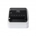 Brother QL1110NWBC - Impressora de etiquetas com placa de rede integrada, Wi-Fi e Bluetooth. Permite imprimir etiquetas até 103 mm de largura, 69 etiquetas/min. - Largura de fita 103mm - Resolução 300ppp - Rede cablada e Wi-Fi