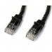 StarTech.com 2m CAT6 Ethernet Cable, 10 Gigabit Snagless RJ45 650MHz 100W PoE Patch Cord, CAT 6 10GbE UTP Network Cable w/Strain Relief, Black, Fluke Tested/Wiring is UL Certified/TIA - N6PATC2MBK StarTech.com 2m CAT6 Ethernet Cable, 10 Gigabit Snagless RJ45 650MHz 100W PoE Patch Cord, CAT 6 10GbE UTP Network Cable w/Strain Relief, Black, Fluke Tested/Wiring is UL Certified/TIA - N6PATC2MBK