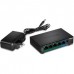 Switch Gigabit Ethernet PoE+ Trendnet TPE-TG52 5 Portas