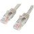 StarTech.com 0.5m Gray Cat5e / Cat 5 Snagless Ethernet Patch Cable 0.5 m - Cabo patch - RJ-45 (M) para RJ-45 (M) - 50 cm - PTNB - CAT 5e - entrançado, sem nós - cinza sem_imagem